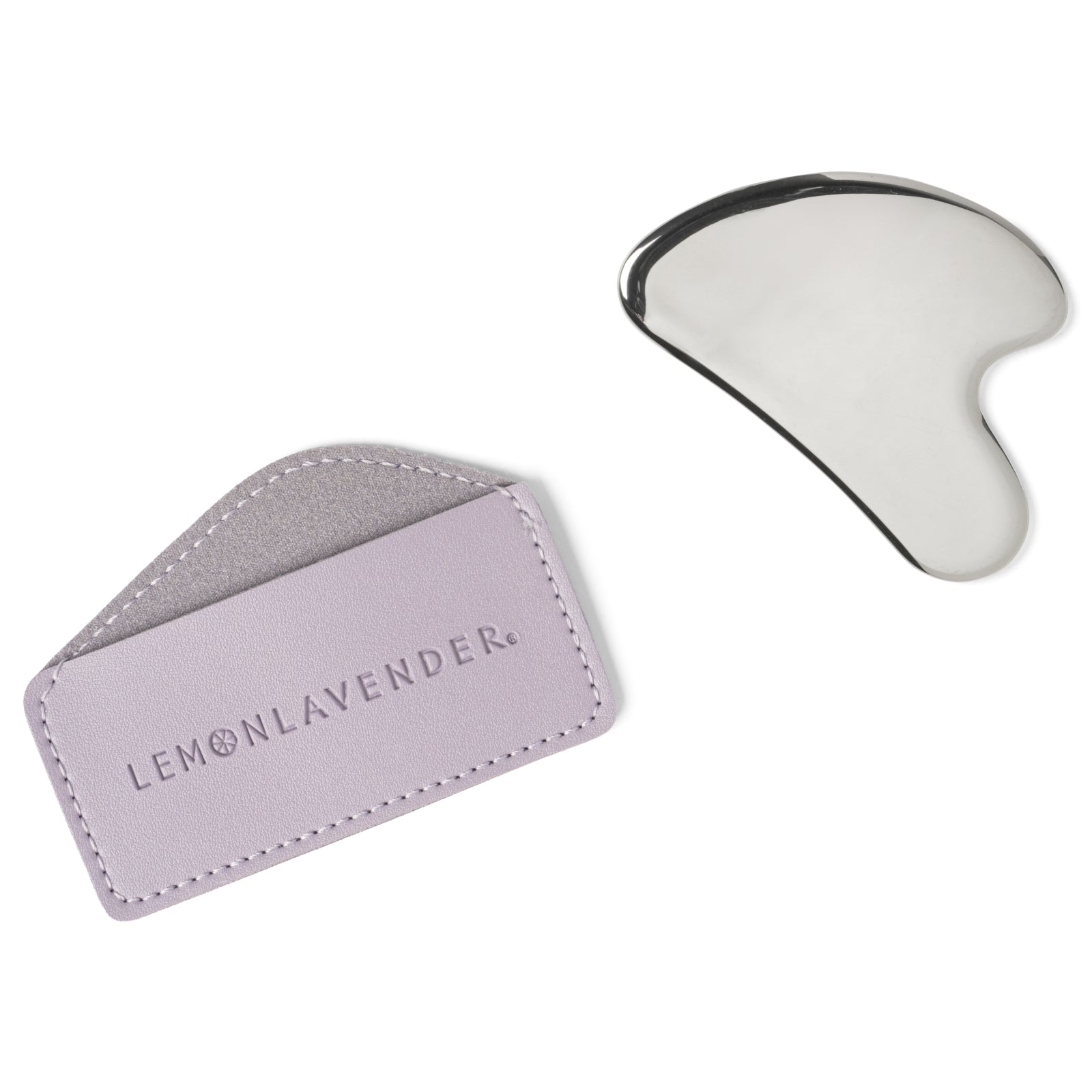 Oh My Gua Sha Stainless Steel Gua Sha with Travel Sleeve